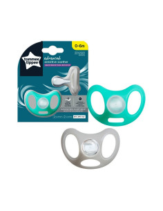 Sucettes Closer to Nature Sensitive x2 Bleu / Gris 0-6...